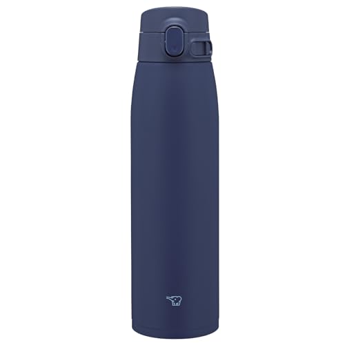 象印 水筒 大容量 950ml 【選べるサイズ】 洗いやすい シームレスせん 洗う点数3点 スポーツドリンクOK 保温・保冷 ワンタッチ マリンブルー SM-VB95-AM