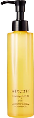 アテニア (Attenir) スキンクリア クレンズ オイル アロマタイプ (175mL / リフレシングシトラスの香り) クレンジング クレンジングオイル メイク落とし (ダブル洗顔不要/毛穴/乾燥/角質) レギュラーボトル / 約2か月分