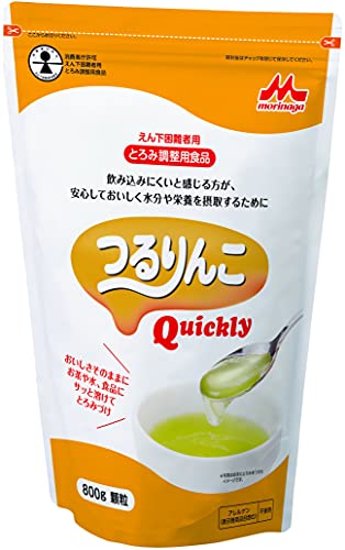 森永乳業 つるりんこQuickly 800g [とろみ剤 とろみ調整食品]