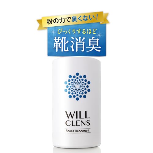 [ＷＩＬＬ　ＣＬＥＮＳ] シューズパウダー 日本製 無香料 シューケアキット 靴 消臭 パウダー (1本)
