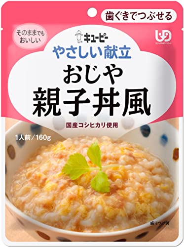 キユーピー やさしい献立 おじや 親子丼風 160g×6個 【区分2:歯ぐきでつぶせる】