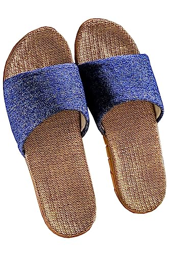 [L.] ルームシューズ レディース メンズ はき心地の良さを追求した麻のサンダル スリッパ 室内 室内履き 洗える おしゃれ ベランダ