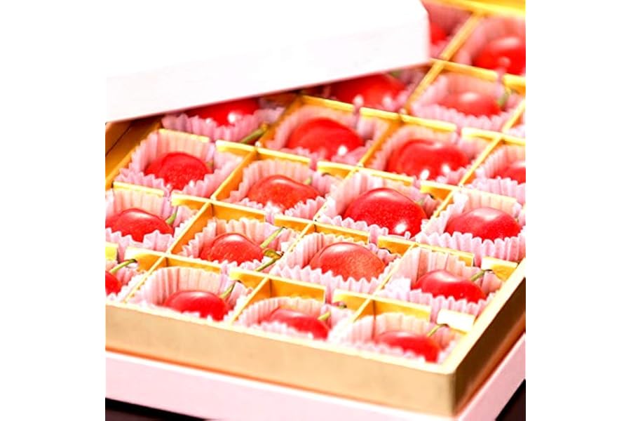 竹城青果 母の日 ぴったり！山形県産 さくらんぼ 佐藤錦 プレミアムボックス Mサイズ