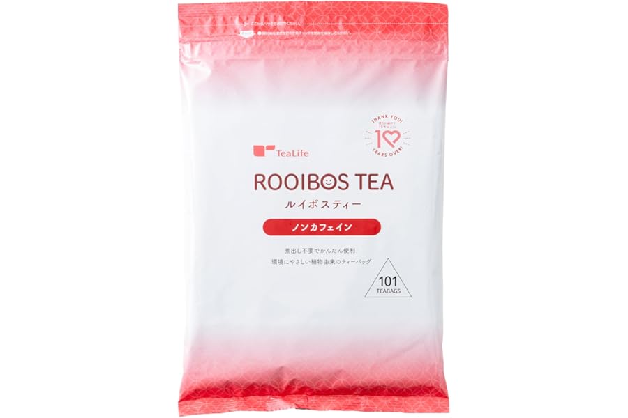 ティーライフ ルイボスティー 2.0g×101個 (ノンカフェイン 水出し お茶 ティーバッグ)