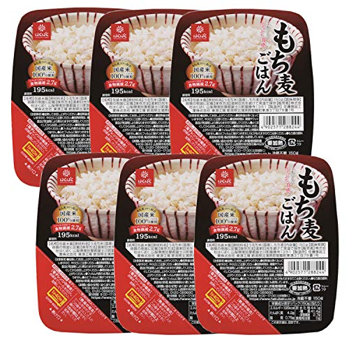 はくばく もち麦ごはん パックご飯 150g×6個