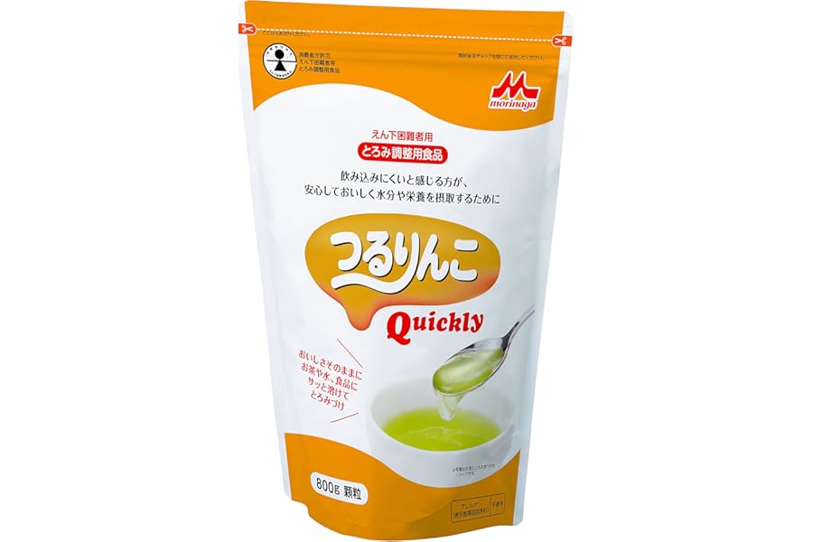 森永乳業 つるりんこQuickly 800g [とろみ剤 とろみ調整食品]