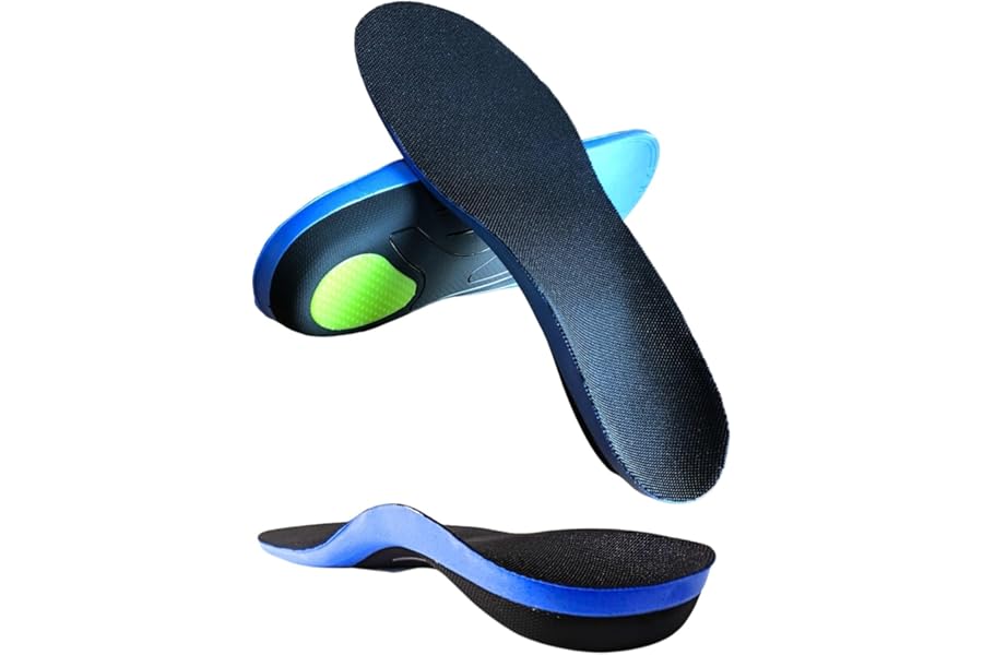 Rela Kino インソール [理学療法士監修] 衝撃吸収 アーチサポート 土踏まず 中敷き メンズ レディース (M:26-27, ハイクオリティ)