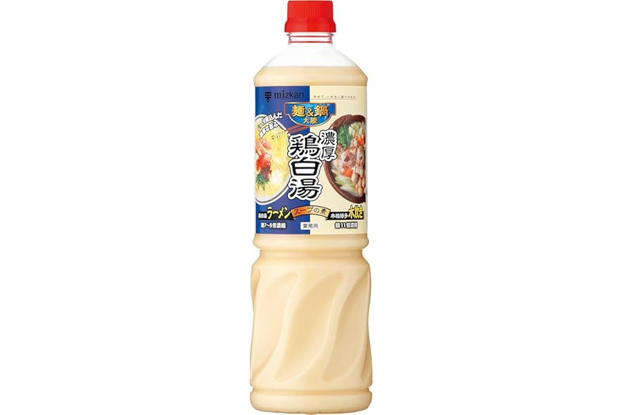 ミツカン 業務用 麺&鍋大陸 濃厚鶏白湯 スープの素 1110g [ ラーメンスープ 鍋つゆ 鍋の素 ]