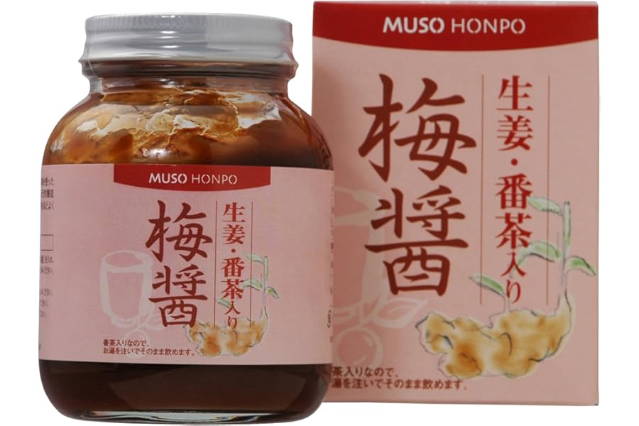 ムソー 無双本舗 生姜・番茶入り梅醤 250g